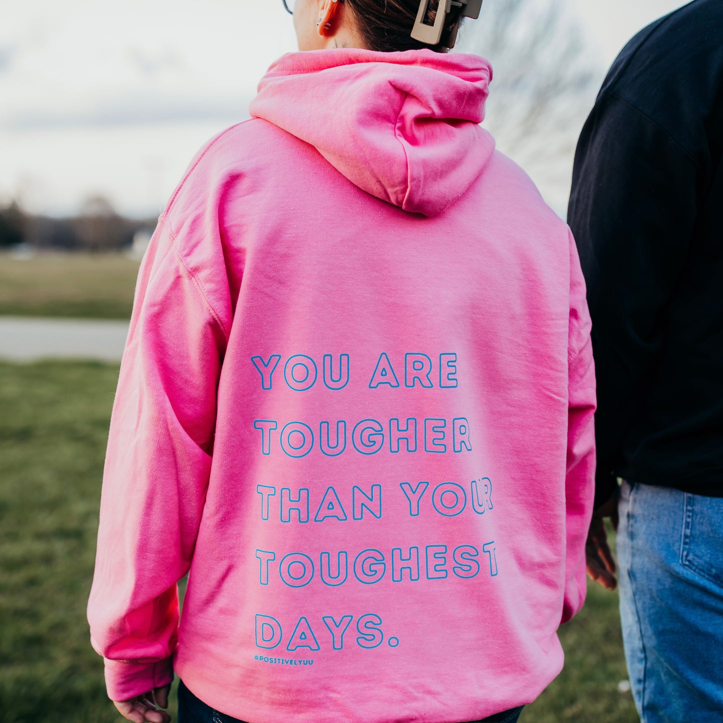 Better days ahead pink Hoodie