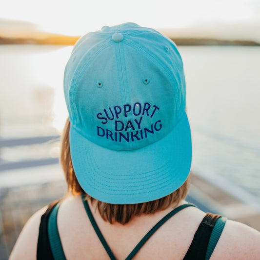 Support Day Drinking Embroidered baseball cap