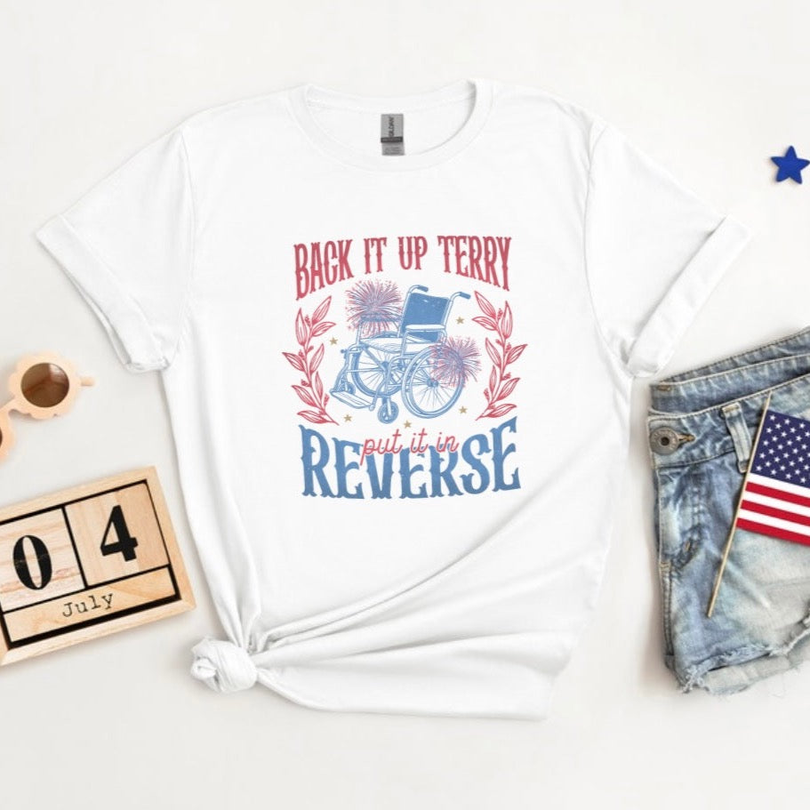 Back it up Terry T-shirt